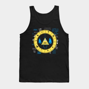 Gravity Falls - Bill Cipher Zodiac Tank Top